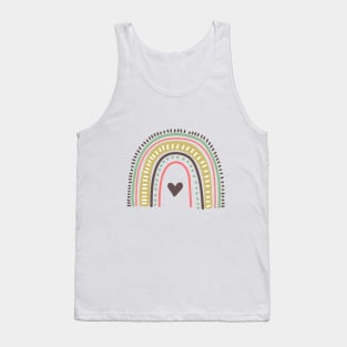 Boho rainbow Tank Top